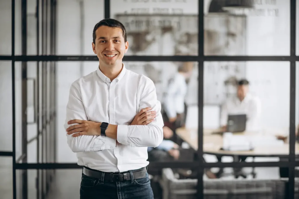 trabajador de una empresa